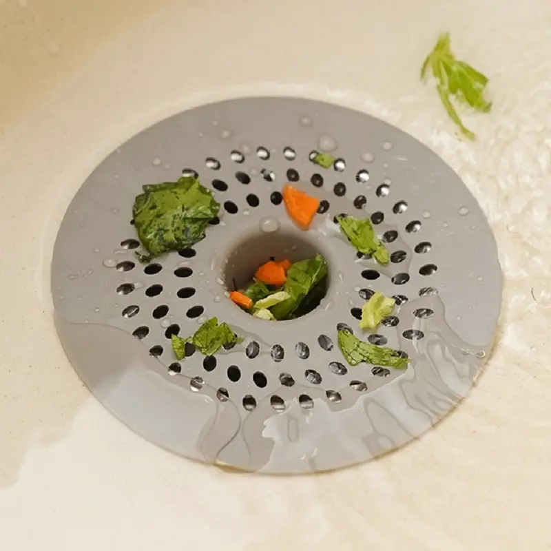 High-Quality Round silicone hair filter kitchen sink floor drain sticker Manufacturer, Factory