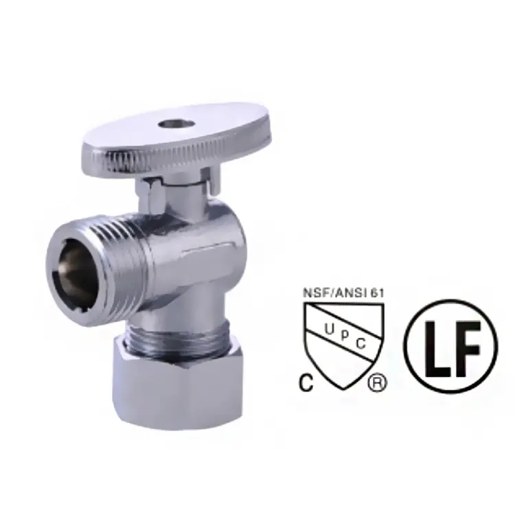 High-Quality Vintage Polished Brass Angle Valve, Elegant Design for Durable Plumbing Performance Manufacturer, Factory
