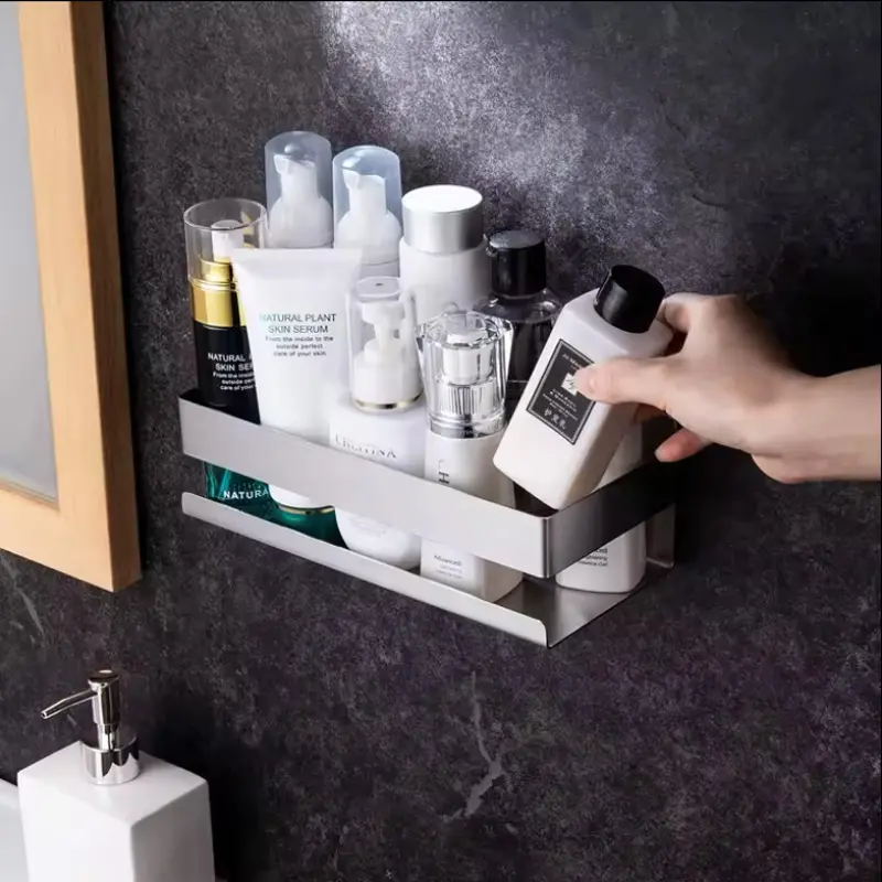 High-Quality Bathroom Stainless Steel Wall Mounted Shower Storage Rack Shelf Caddy Factory, Suppliers