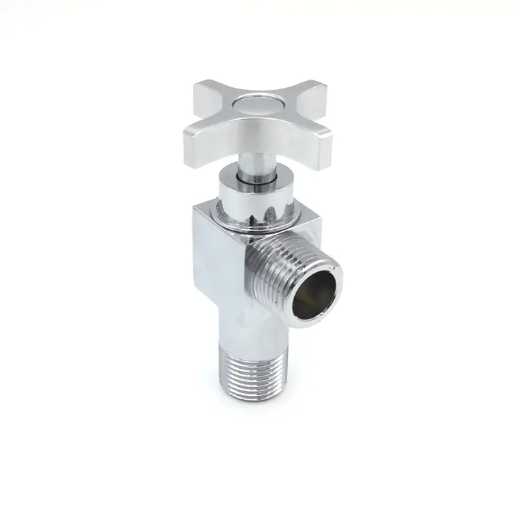 China Bathroom faucet with G1/2 "thread brass Angle valve Manufacturers, Supplier