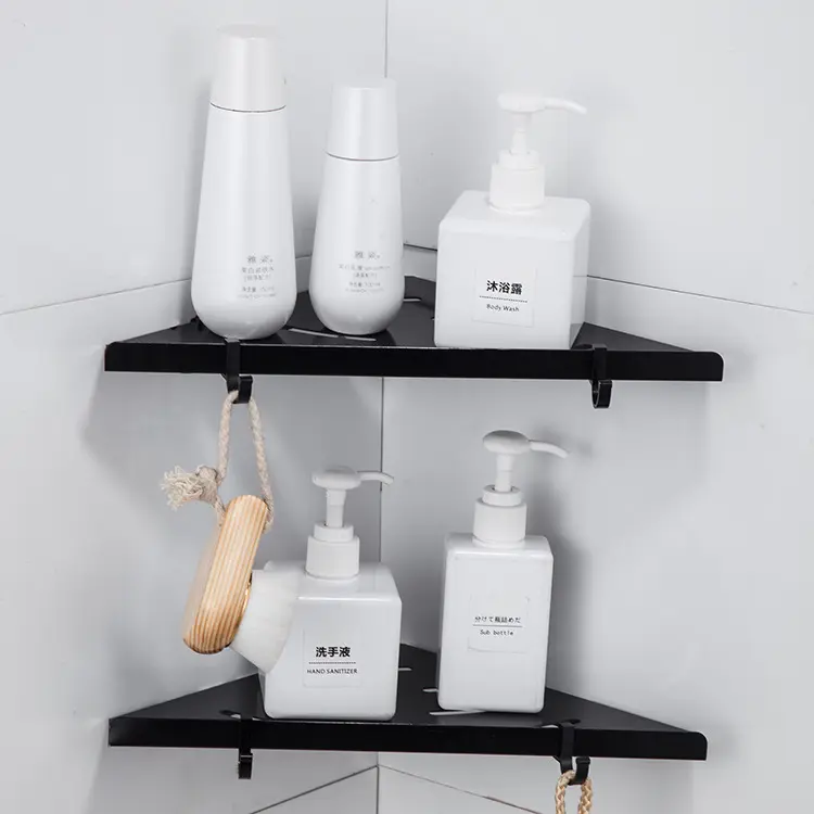 High-Quality Bathroom triangular storage rack corner aluminum shower caddy Manufacturer, Factory