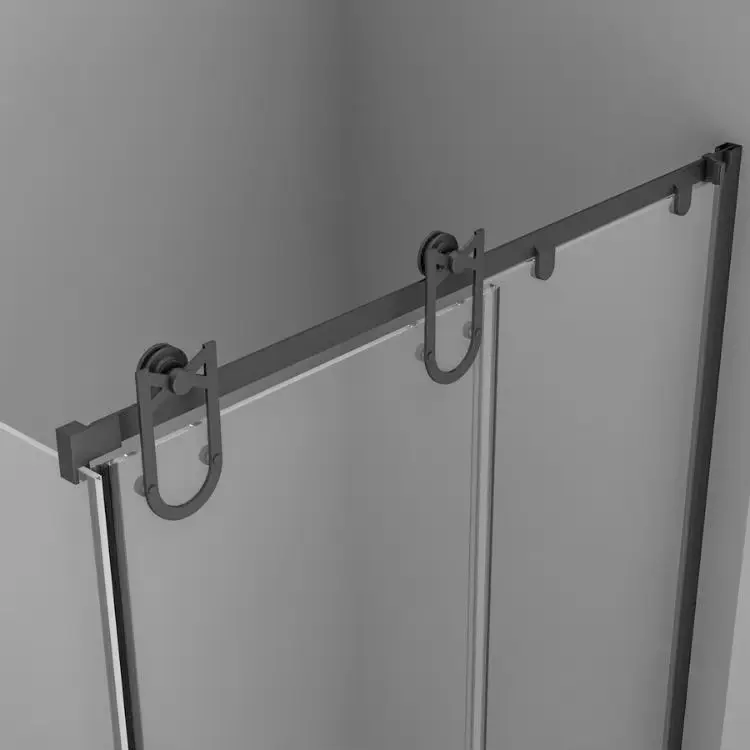 High-Quality L-Shaped Shower Room: One Fixed, One Sliding Door Design Factories, Factory