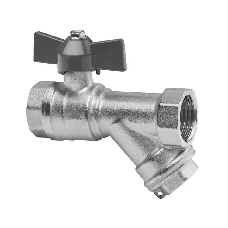 High-Quality Full Bore Brass Ball Valve with Strainer: Efficient Flow & Filtration Manufacturers, Factory
