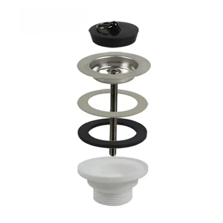 High-Quality Universal Sink Filter Drain Valve with Plug - Cover for Kitchen Sinks Manufacturers, Factory