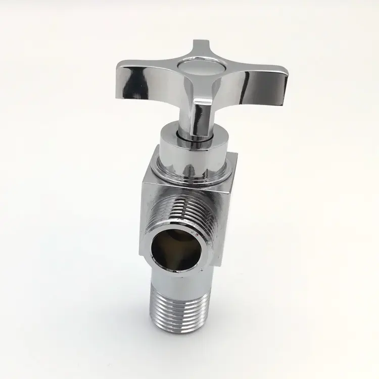China Bathroom faucet with G1/2 "thread brass Angle valve Manufacturers, Supplier