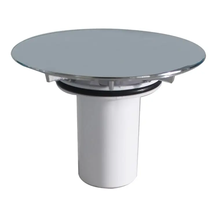 China 3-1/2'' Plastic Chroming Sink Drain Strainer Cover Sink Stopper Manufacturer, Supplier