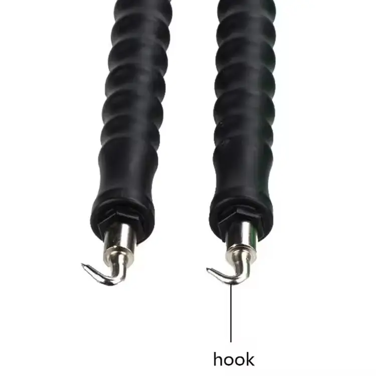 China Screw type steel bar hook with small ring bent hook Factories, Suppliers