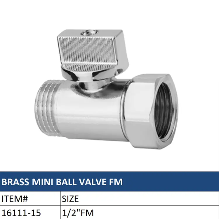 Wholesale Female Brass Mini Ball Valve: Tiny Size, Trusted Performance Factory, Supplier