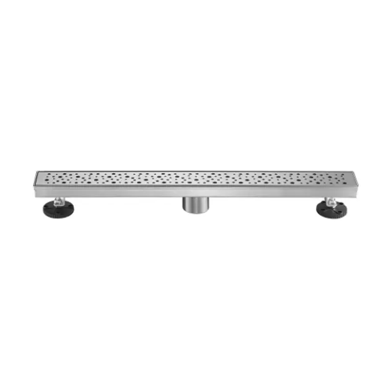 China Bathroom Linear Shower Drain with Cover Grid - Long Floor Grate Manufacturers, Factories