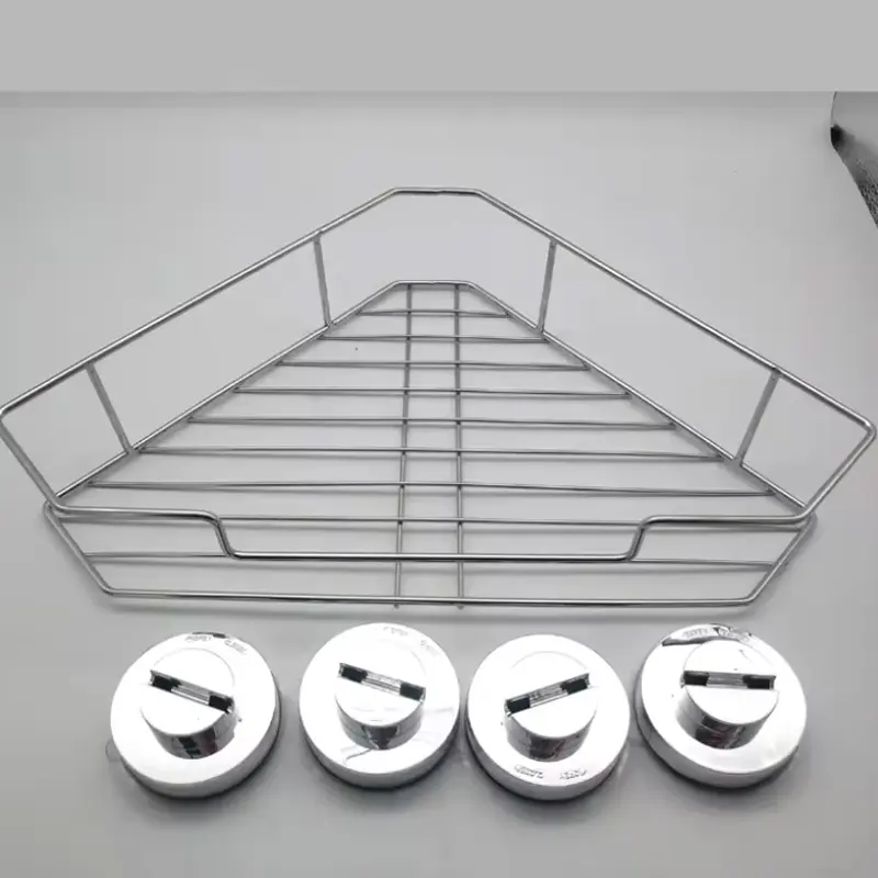 Stainless Steel Wall-mounted Bathroom Shelf