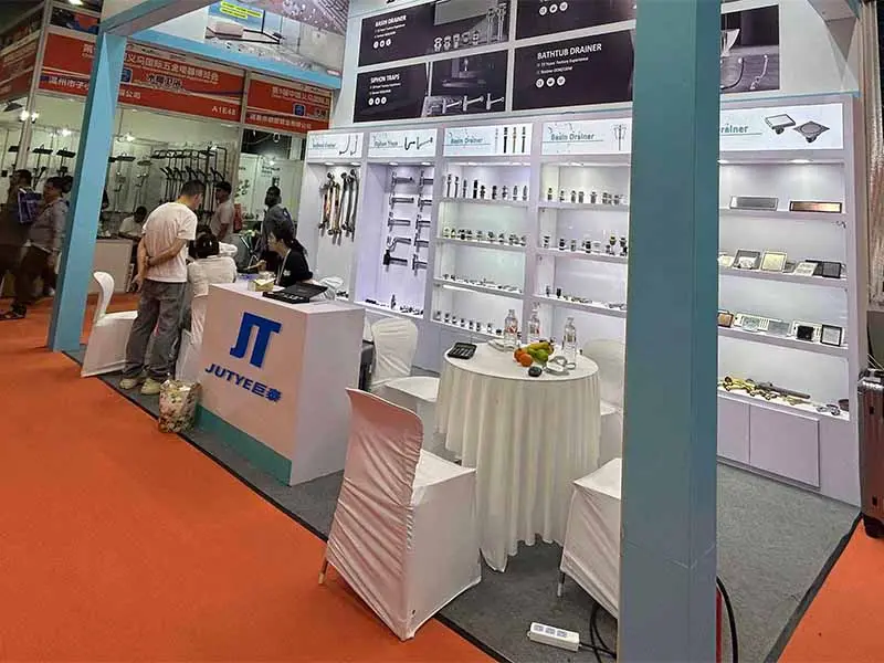 Ningbo Jutye Sanitary trade show product display