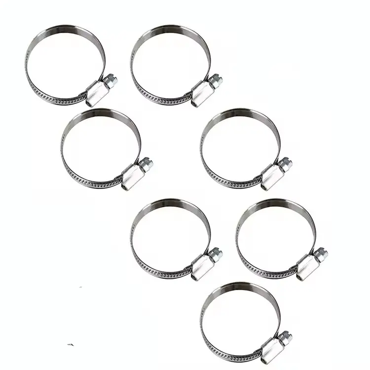 Wholesale Adjustable spring hose clamp tubing clamp worm wheel hose clamp Manufacturer, Manufacturers