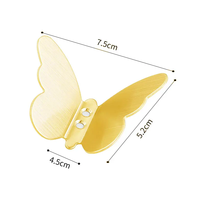 Wholesale Bathroom kitchen stainless steel metal butterfly hooks Manufacturer, Manufacturers