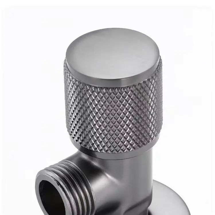 China Gray Angle valve All copper water heater stop valve switch Manufacturers, Factory