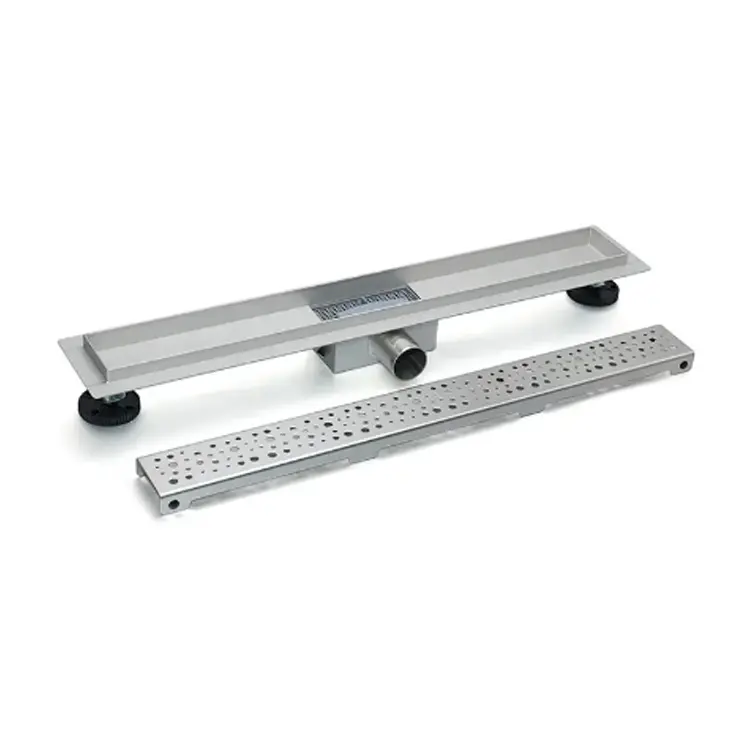 Wholesale Rectangular stainless steel shower drain Factories, Supplier