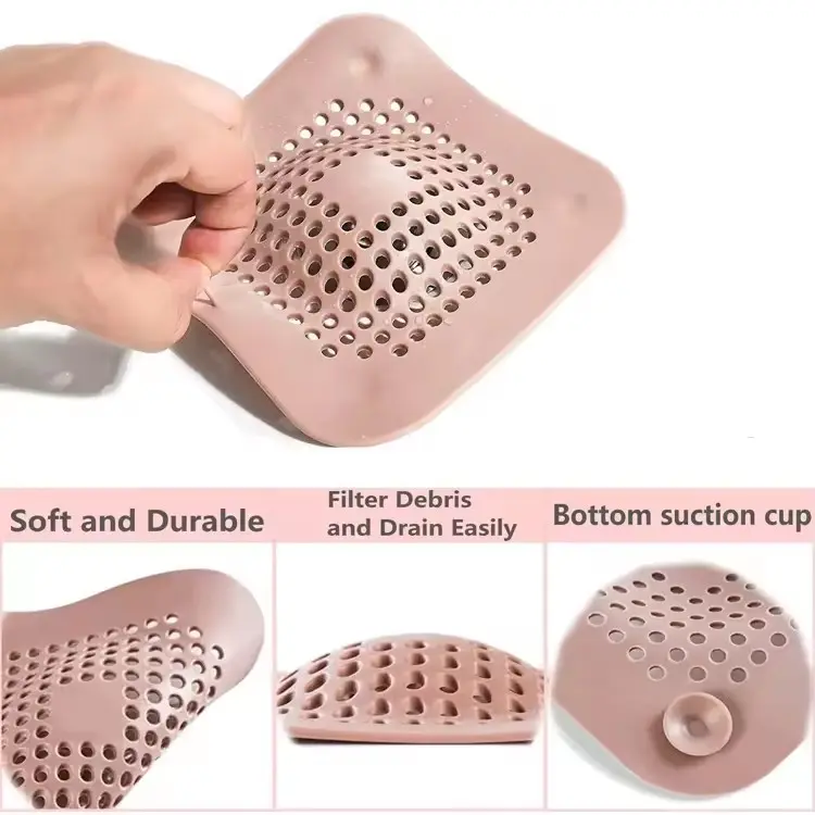 China Bathroom Washbasin Drain Protector Hair Catcher Sink Plug Factories, Supplier