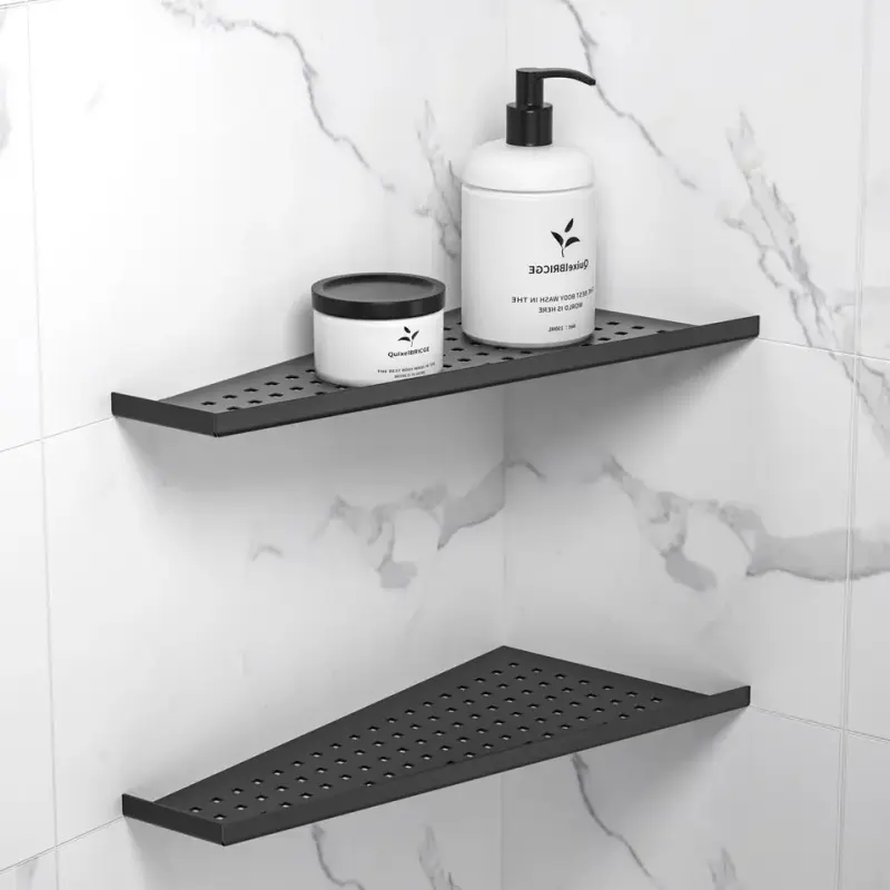 High-Quality Perforation-free toilet toiletries single-layer storage shelf Factories, Supplier