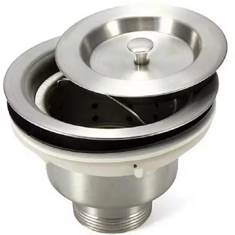 High-Quality Stainless steel kitchen basin garbage plug sink filter Factories, Supplier