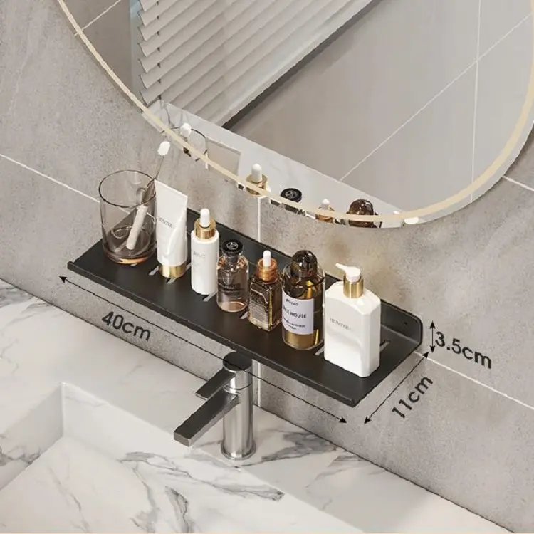 Wholesale Without Drilling Self Adhesive Caddy Bathroom Shower Shelf Manufacturers, Suppliers