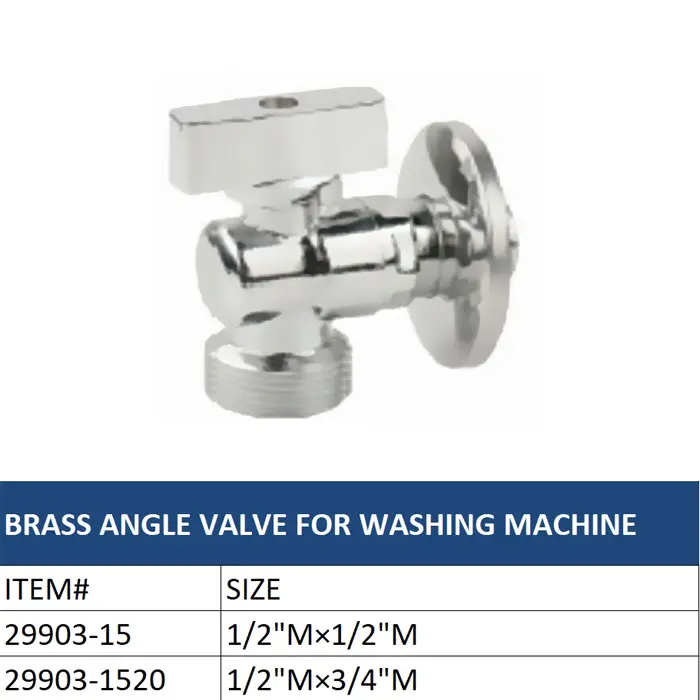 China Brass Angle Valve for Washing Machine Factory, Supplier