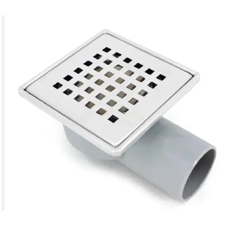 Wholesale P Water Drain Pipe Bathroom Square Floor Drain Factory, Supplier