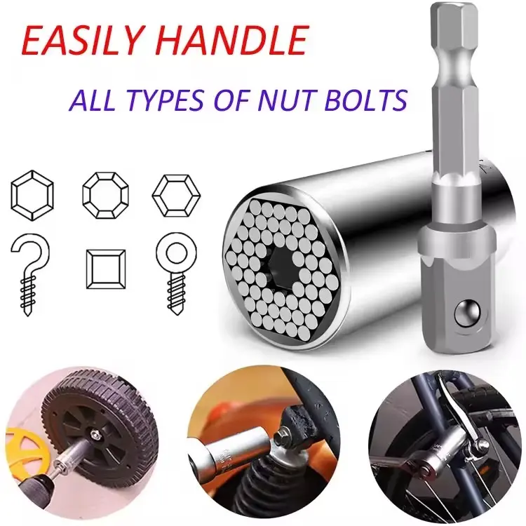 Professional Sockets Tools Multi-Function Wrench Repair Kit With Power