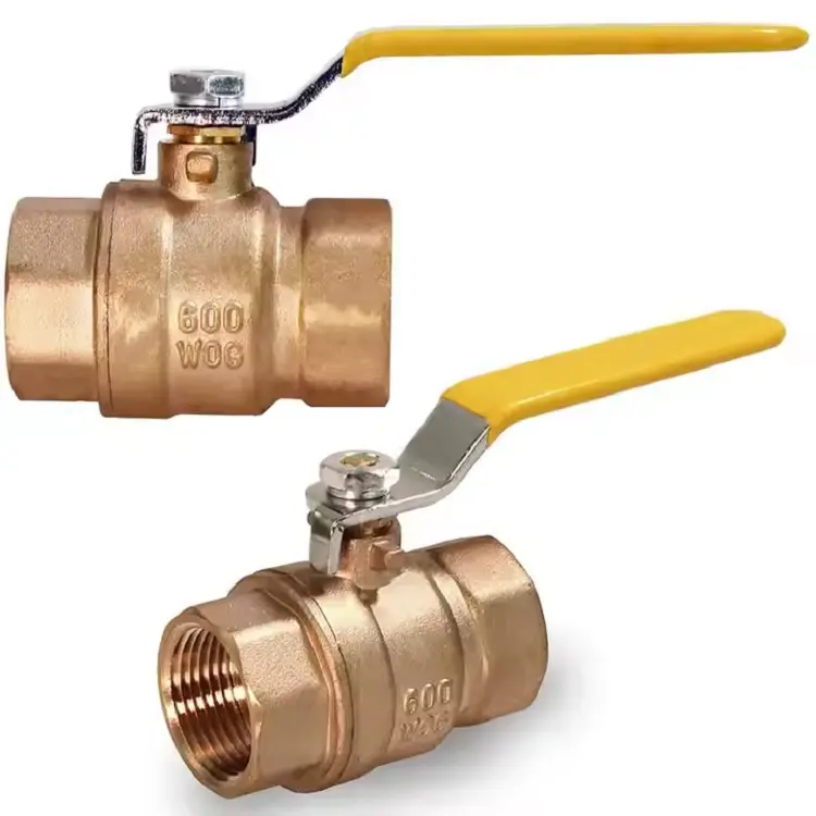 High-Quality High-Performance 600WOG Forged Brass Ball Valves with NPT Threads Manufacturer, Manufacturers