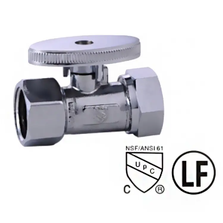 China Brass Angle Valve - Shut Off Valve for Bathroom & Kitchen Plumbing Systems Manufacturers, Factory