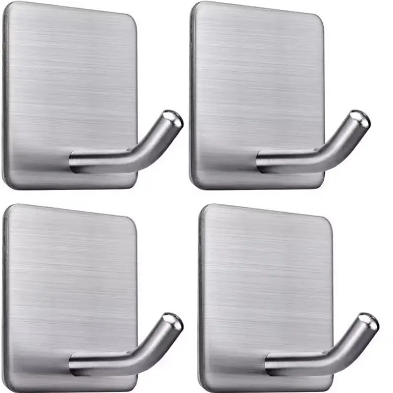 China Stainless Steel Self-adhesive Hook for bathroom wall hook Manufacturer, Factory