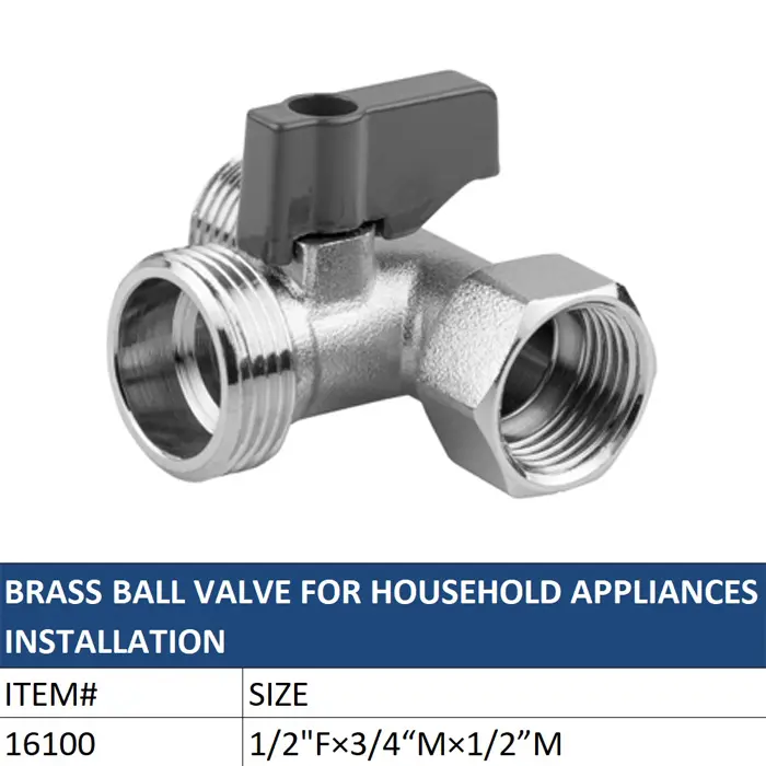 Brass Mini Ball Valve Detail