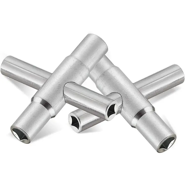 China Versatile 4 Way Sillcock Key for Easy Outdoor Faucet Access Manufacturer, Factory