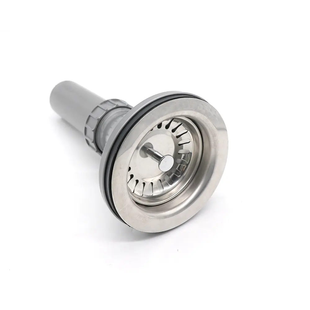 High-Quality 114mm Kitchen Stainless Steel Sink Strainer Drain Round Basin Drainer Suppliers, Supplier