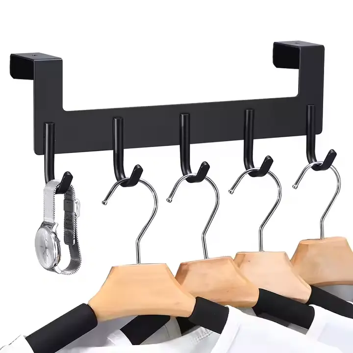 High-Quality Over the Door Hook  Towel and Clothing Hanger Aluminum Storage Hooks Manufacturers, Supplier