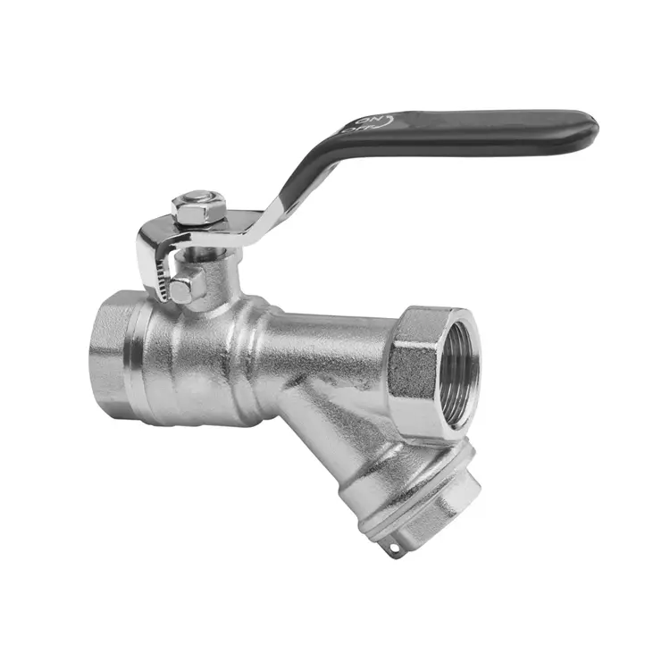 High-Quality Full Bore Brass Ball Valve with Strainer: Efficient Flow & Filtration Manufacturers, Factory