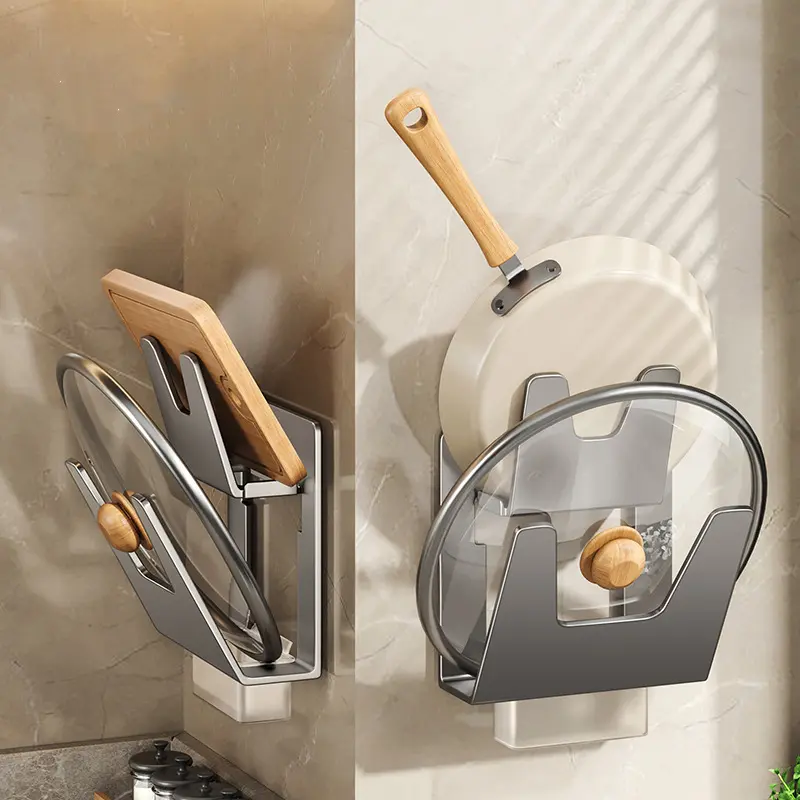 Double-layer Aluminum Kitchen Storage Rack details