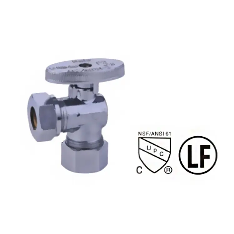 High-Quality Vintage Polished Brass Angle Valve, Elegant Design for Durable Plumbing Performance Manufacturer, Factory