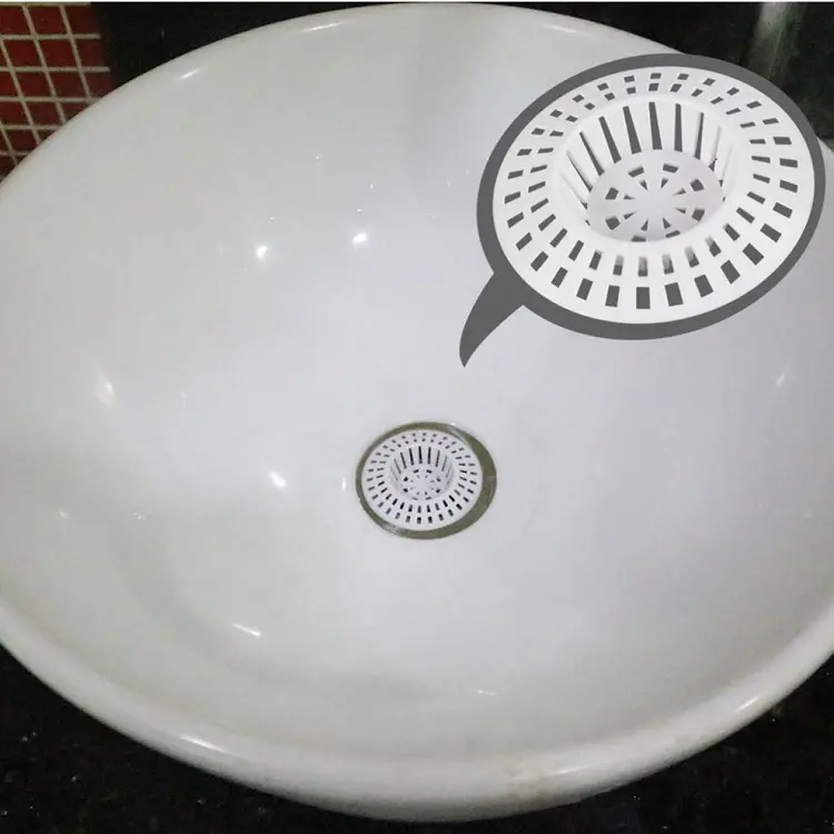 China Kitchen Plastic Sink Drainer Sieve Hair Stopper Strainers Factory, Suppliers