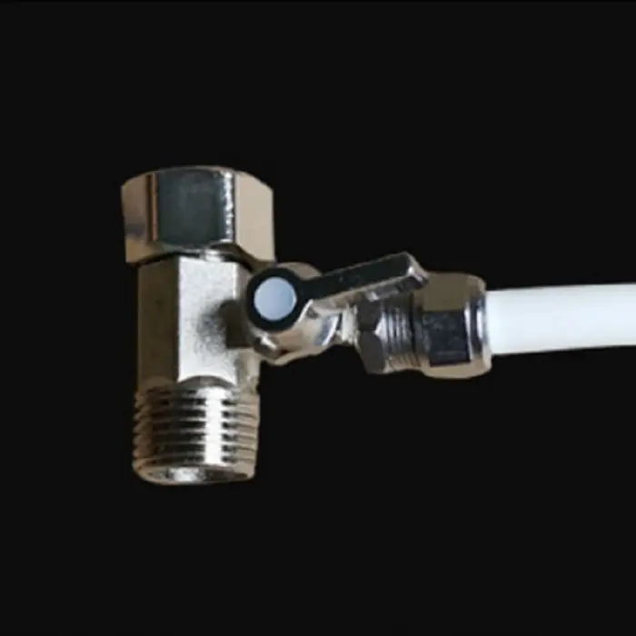 Wholesale Brass filter three-way  1/2'' to 1/4'' faucet ball valve Manufacturers, Supplier