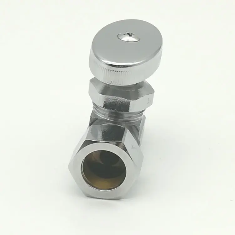 Wholesale Bathroom Brass  1/2 "x 3/8" Multi Turn angle valve Manufacturer, Factory