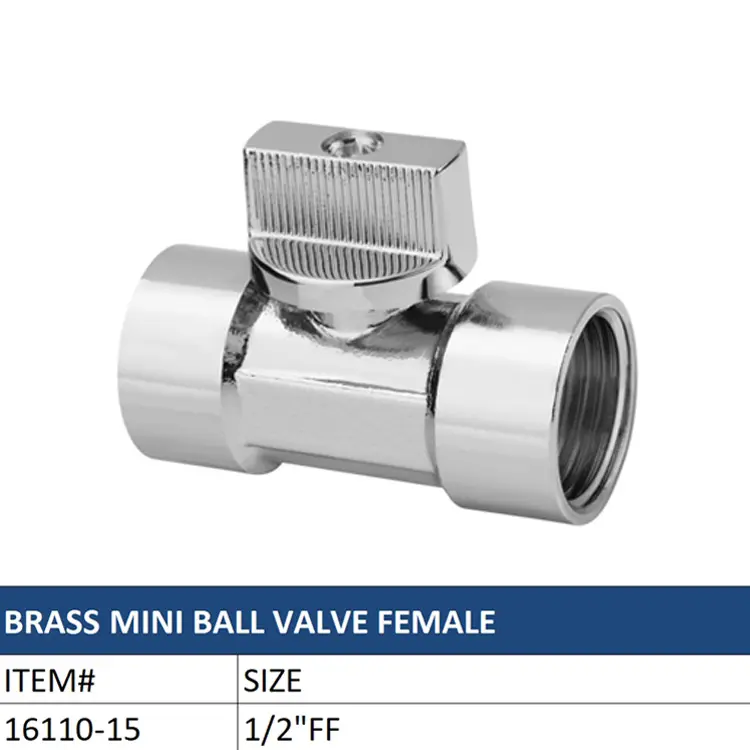 High-Quality Mini Female Brass Ball Valve - Compact & Reliable Connection Manufacturer, Manufacturers