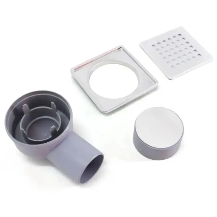 Wholesale P Water Drain Pipe Bathroom Square Floor Drain Factory, Supplier