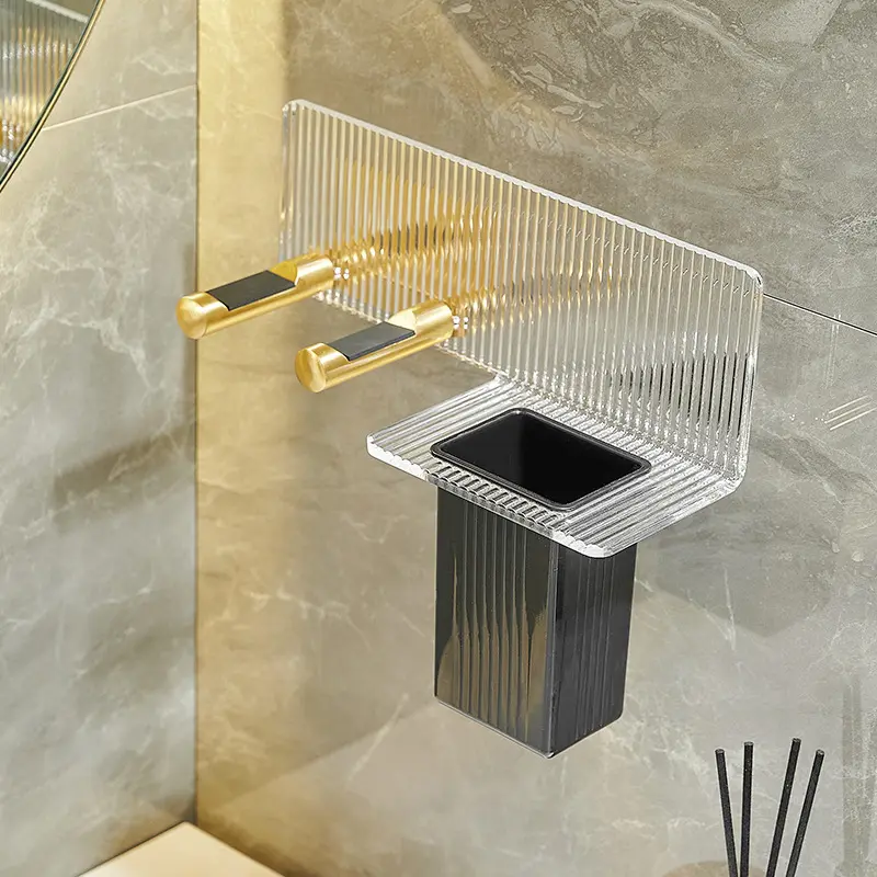 High-Quality Bathroom acrylic hair dryer storage rack and hanging hook Manufacturer, Suppliers