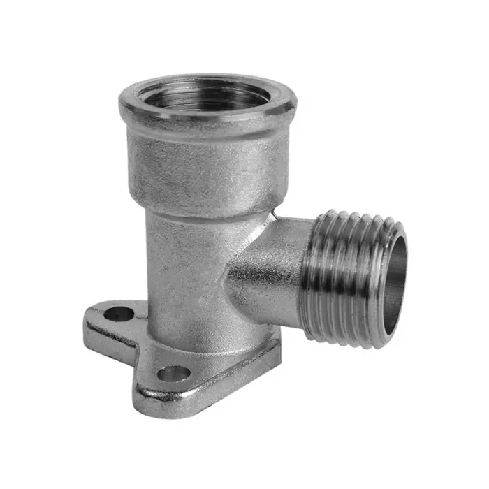 Wholesale Brass Wall-Plate Elbow - Durable Fitting for Pipe Systems Manufacturer, Suppliers