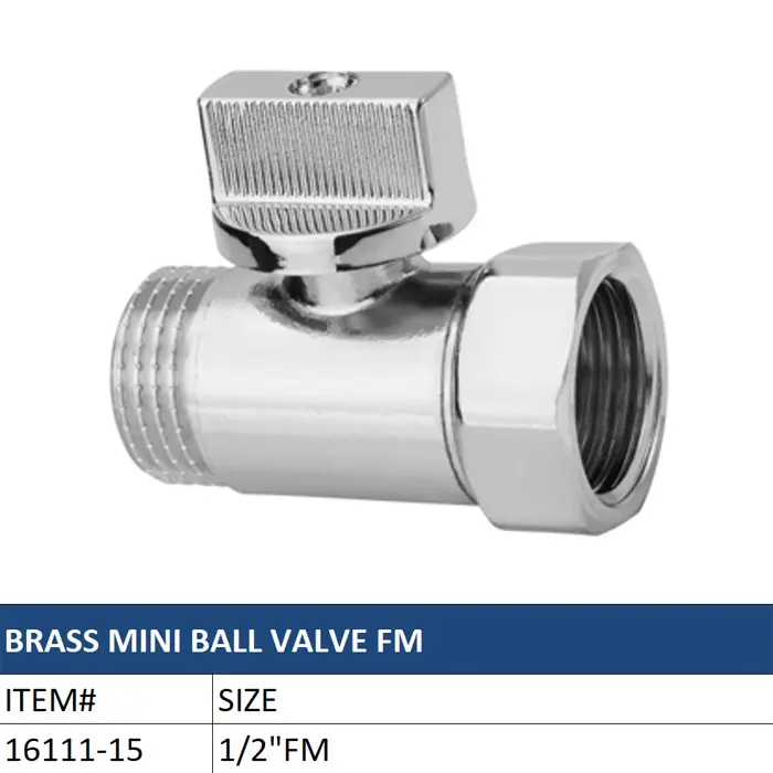 Wholesale Brass Mini Ball Valve with Female Thread Factories, Factory