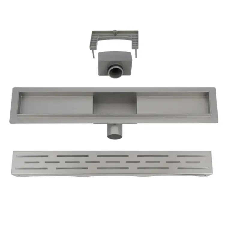 High-Quality Linear Shower Metal Floor Drain - Heavy Duty Stainless Steel, Factories, Factory