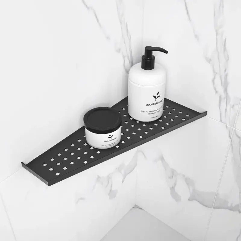 High-Quality Perforation-free toilet toiletries single-layer storage shelf Factories, Supplier