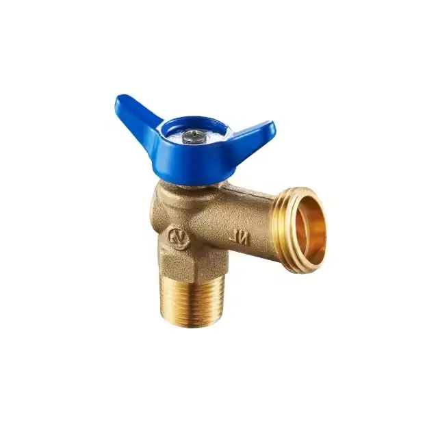 Wholesale 1/4 turn brass body Domestic boiler drain valve lead-free Factories, Factory