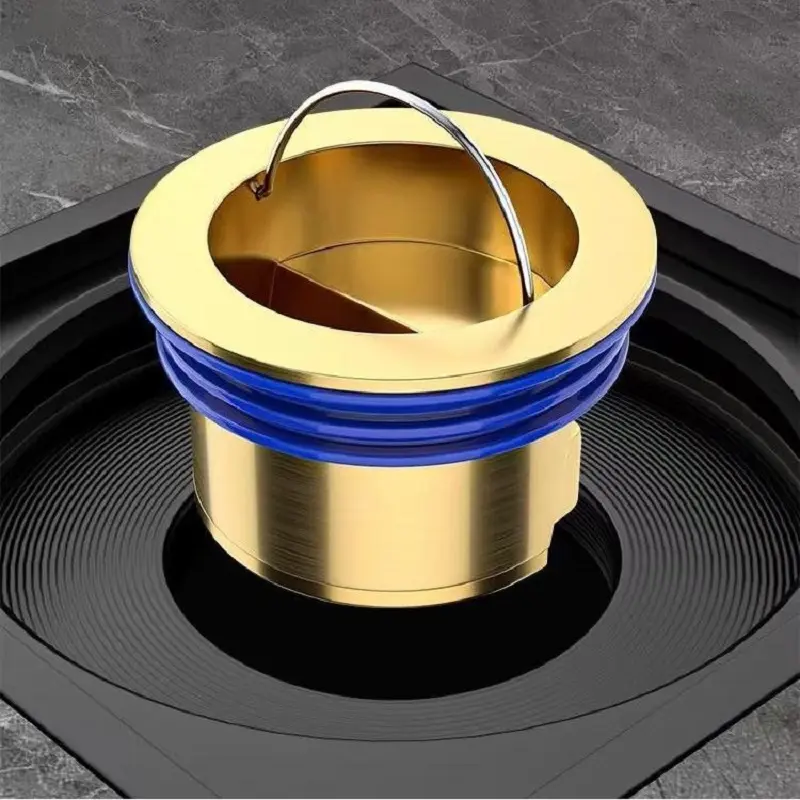 High-Quality Gravity deodorizer latrine insect-proof plug water pipe universal brass floor drain Manufacturer, Suppliers