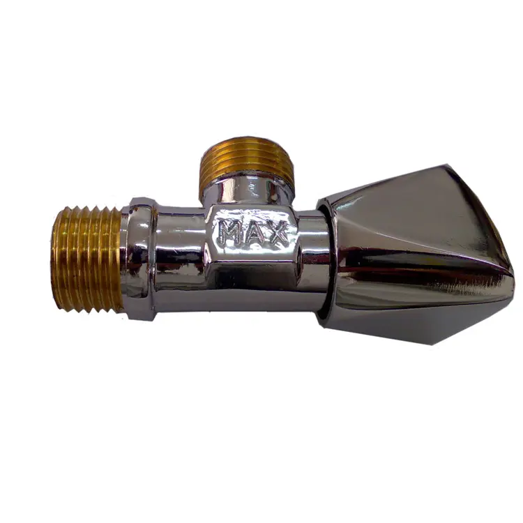 High-Quality High quality brass water valve 1/2 double outlet Angle valve Manufacturer, Supplier