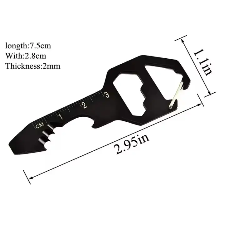 Wholesale Portable Keyring universal Multifunctional key stainless steel Factory, Supplier